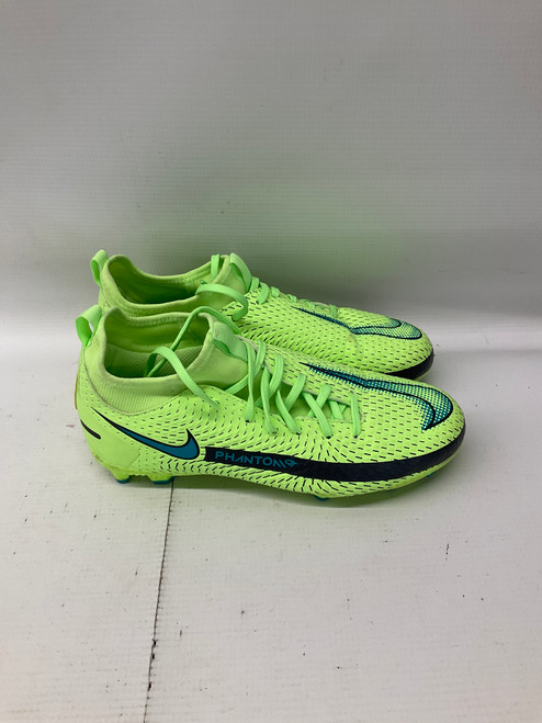 Used Nike Soccer Cleats Neon Green Junior 03 11836-S000025140