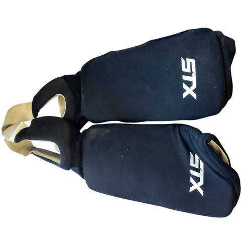 Vist Large View of Product Image Which is Used STX ARM PADS Lacrosse Arm Pads/Guards Black MD