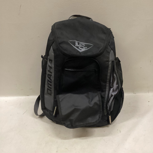 Vist Large View of Product Image Which is Used Louisville Slugger OMAHA BB/SB Player Backpack Black