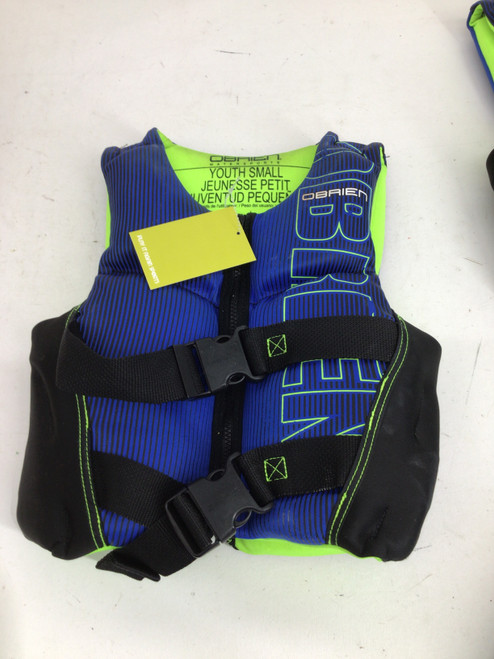 Vist Large View of Product Image Which is Used O'Brien YOUTH SM PFD Youth PFD Navy Blue SM