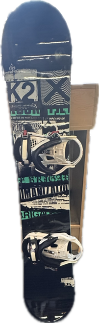 Vist Large View of Product Image Which is Used K2 BRIGADE Mens Board/Bindings Black 155 cm