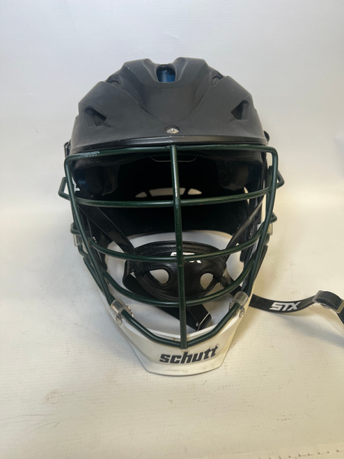 Vist Large View of Product Image Which is Used Schutt SCHUTT RIVAL LAX HELMET Lacrosse Helmet Black L/XL