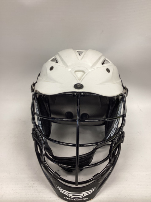 Vist Large View of Product Image Which is Used Cascade CPX-R Lacrosse Helmet White One Size 11851-S000030764
