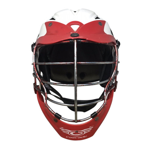 Used Cascade CPX-R Lacrosse Helmet White One Size 10292-S000312542