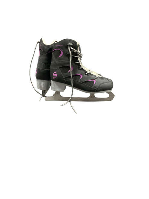 Used Sock Guy SOFTBOOT FIGURE Womens Softboot Skate Black Senior 6 11804-S000252226