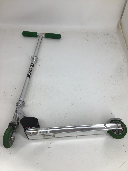 Vist Large View of Product Image Which is Used Razor A KICK SCOOTER- GREEN Scooter Green 11752-S000063695