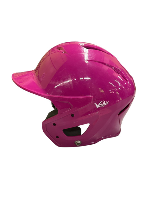 Vist Large View of Product Image Which is Used Victus BSB HELMET Batting Helmet No Mask Silver One Size 11484-S000278008