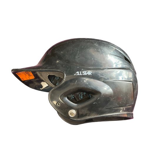 Vist Large View of Product Image Which is Used All-Star BAT HELMET Batting Helmet No Mask Black MD 11794-S000259356