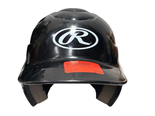 Vist Large View of Product Image Which is Used Rawlings Cooflow Batting Helmet Black 11731-S000137690