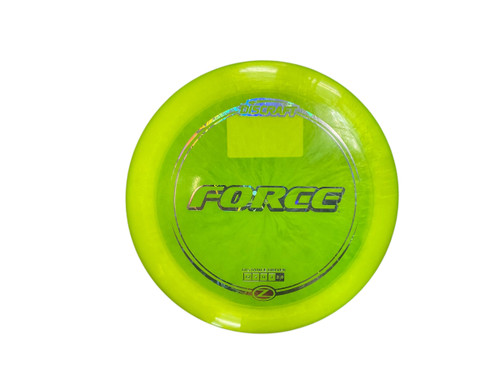 Vist Large View of Product Image Which is Used Discraft Z FORCE Disc Golf Driver Yellow 173g 11768-S000222886