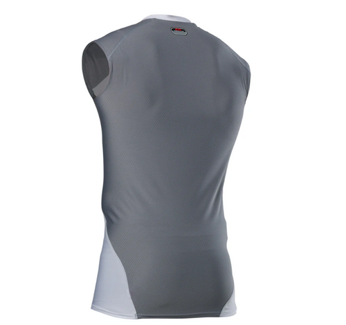 Sternum protector sleeveless hex shirt