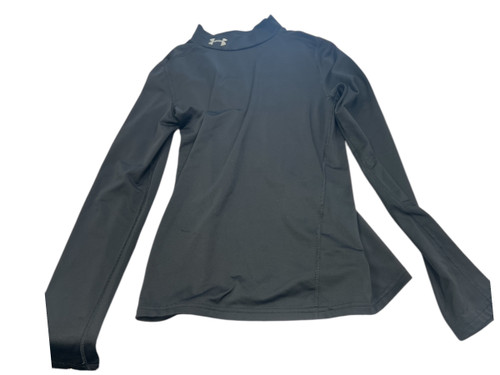 Used Under Armour COMPRESSION SHIRT LONG SLEEVE FB Top Youth Black LG 11863-S000021448
