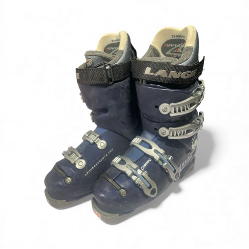 Vist Large View of Product Image Which is Used Lange 80 LANGE Mens DH Ski Boot Navy Blue 255 MP - M07.5 - W08.5