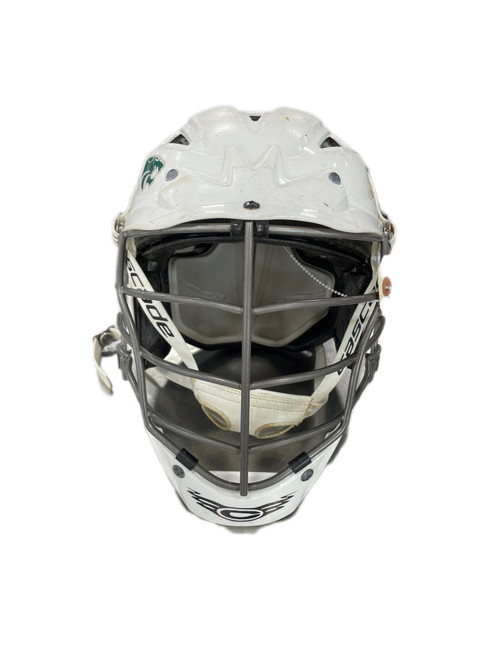 Used Cascade CPV R Lacrosse Helmet White Fits all 11735-S000346467