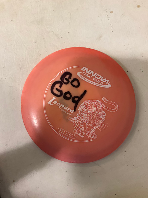 Vist Large View of Product Image Which is Used Innova LEOPARD Disc Golf Driver Pink 11790-S000043830