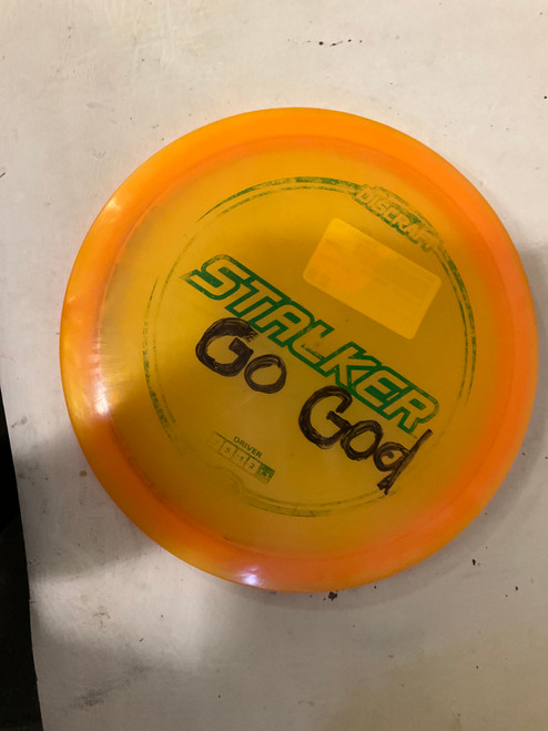 Vist Large View of Product Image Which is Used Discraft STALKER Disc Golf Driver Yellow 11790-S000043832