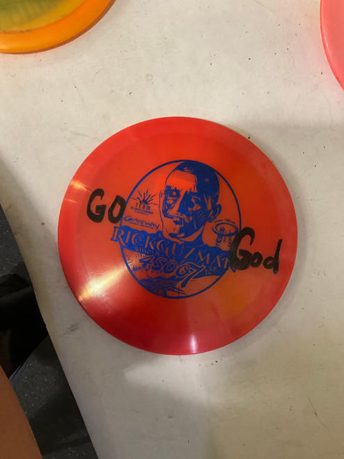 Vist Large View of Product Image Which is Used Gateway RICK GUZMAN Disc Golf Driver Red 11790-S000043834