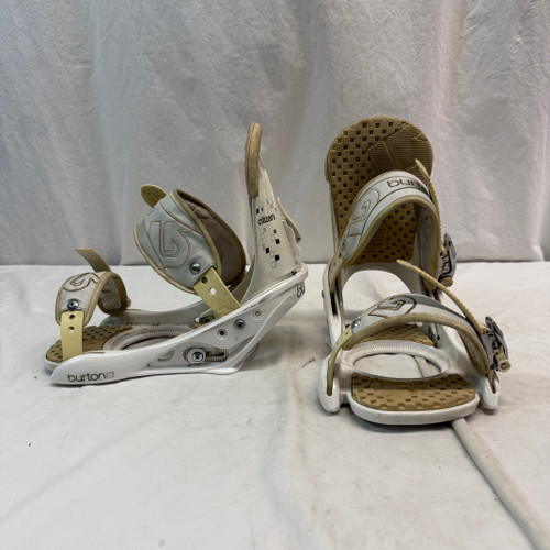 Vist Large View of Product Image Which is Used Burton CITIZEN WOMENS Womens Binding Only White LG