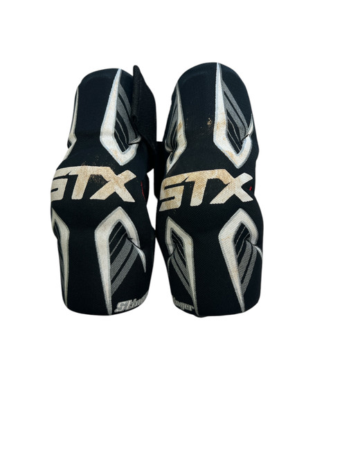 Used STX STINGER Lacrosse Arm Pads/Guards Black XS 11863-S000021462