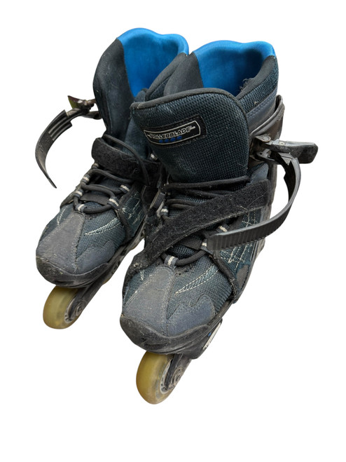 Vist Large View of Product Image Which is Used Rollerblade MAXX Racing Inline Skates Black Adjustable