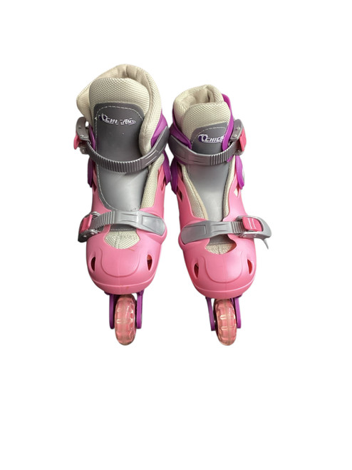 Vist Large View of Product Image Which is Used Chicago ADJUSTABLE 10-13 Junior Rec Fitness Skates