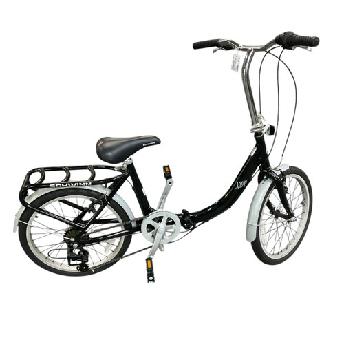 Used Schwinn LOOP Folding Hybrid/City Bike Mens Black 54-55cm - MD Frame 11484-S000278039 Vist Large View of Product Image Which is Used Schwinn LOOP Folding Hybrid/City Bike Mens Black 54-55cm - MD Frame