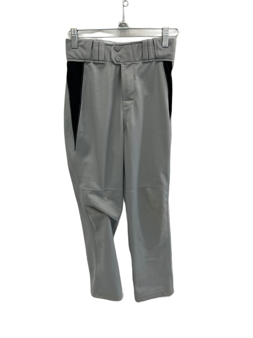 Vist Large View of Product Image Which is Used Rawlings Grey/Black Piping Youth MD Baseball Pant