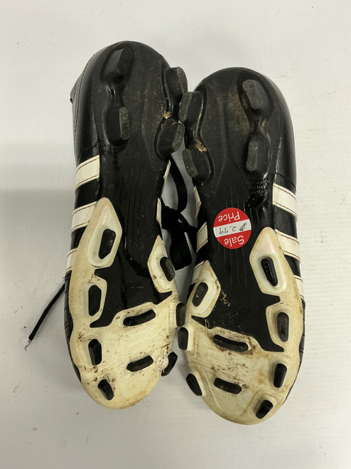 Used Adidas Soccer Cleats Black Junior 03.5 11892-S000012123 Vist Large View of Product Image Which is Used Adidas Soccer Cleats Black Junior 03.5