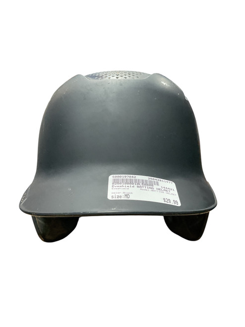 Vist Large View of Product Image Which is Used Evoshield BATTING HELMET Batting Helmet No Mask Black MD 11477-S000197042