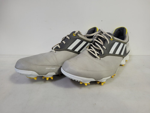 Vist Large View of Product Image Which is Used Adidas Mens Golf Shoes Grey Senior 8.5