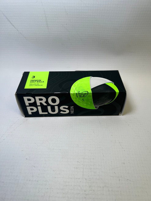 Vist Large View of Product Image Which is Used VICE PRO PLUS NEON 3PK 3 Ball - Golf Ball Sleeve 11843-S000013133