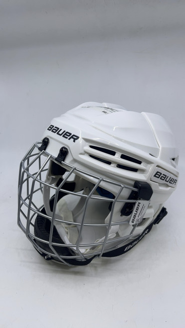 Used Bauer PRODIGY Helmet Cage Combo White XS 10589-S000412408