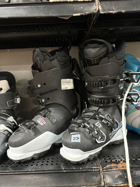 Vist Large View of Product Image Which is Used Dalbello VELOCE MV Mens DH Ski Boot Black 225 MP - J04.5 - W5.5