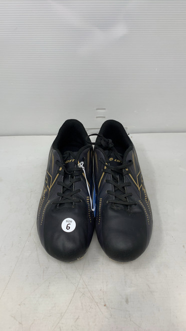 Used Lotto Soccer Cleats Black Senior 6 11795-S000023819 Vist Large View of Product Image Which is Used Lotto Soccer Cleats Black Senior 6