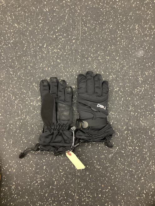 Used Head Outerwear Boys Gloves Black SM 11162-S000427141