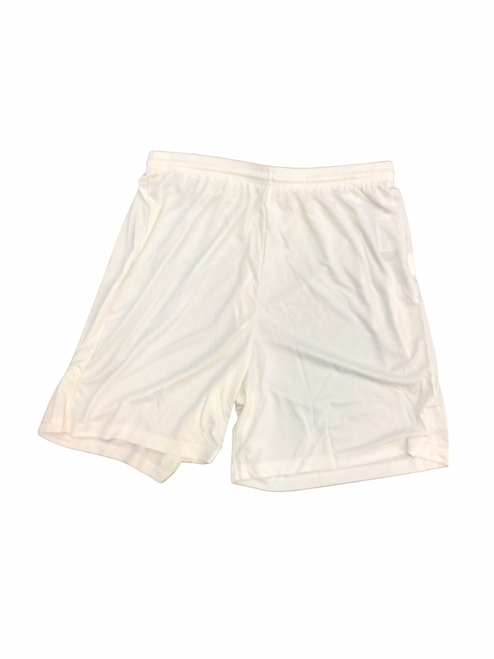 Vist Large View of Product Image Which is New WHITE SOCCER SHORTS- AL
