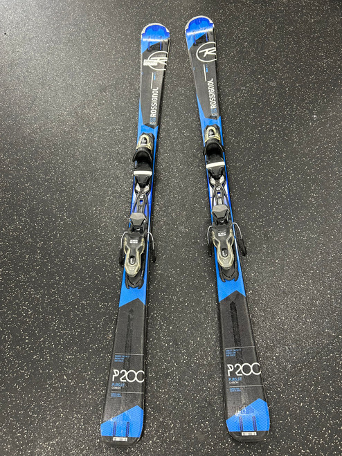Used Rossignol P200 PURSUIT CARBON Mens DH Ski/Binding Black 156 cm 11726-S000279974