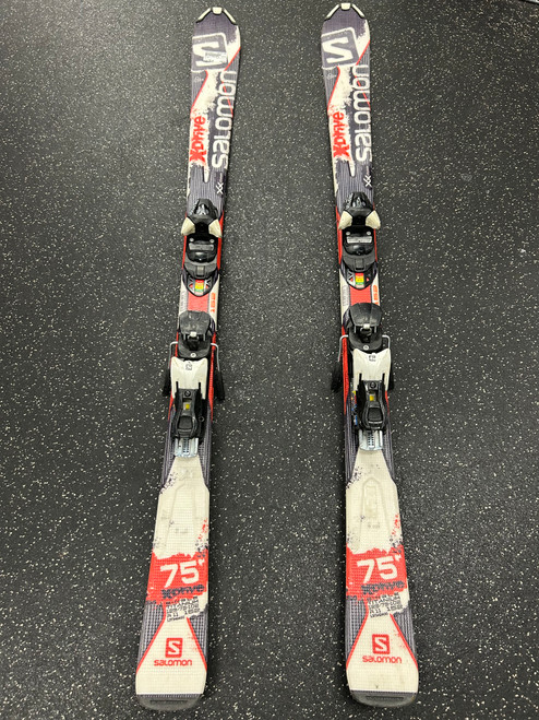 Used Salomon X-DRIVE 75 Mens DH Ski/Binding Black 152 cm 11726-S000279979