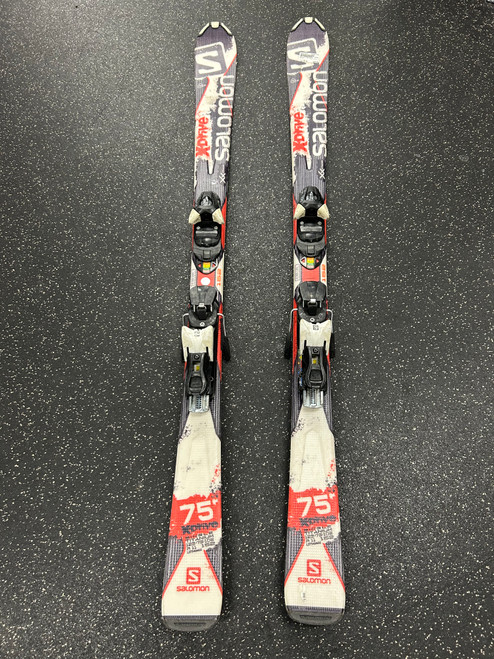 Used Salomon X-DRIVE 75 Mens DH Ski/Binding Black 152 cm 11726-S000279978