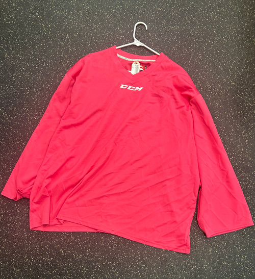 Used CCM GOALIE Hockey Practice Jersey Pink XL 11774-S000080299