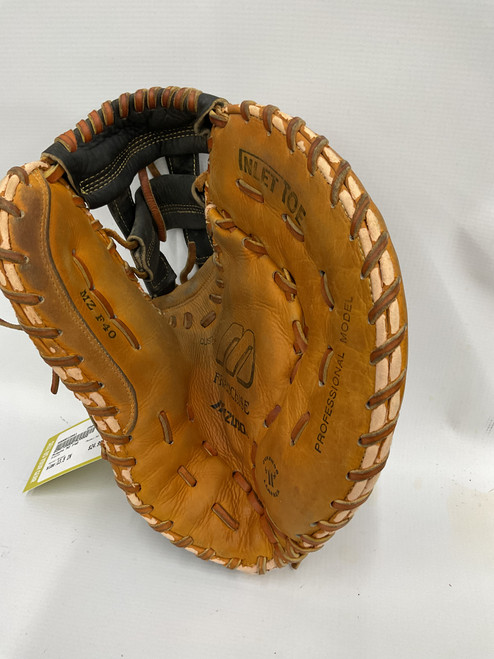 Used Mizuno MZ F40 BB/SB First Base RH Throw Brown 13 1/2" 11871-S000012881