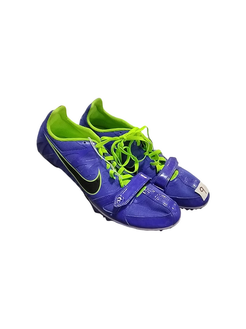Vist Large View of Product Image Which is Used Nike Track & Field Cleats Adult Royal Blue Senior 9