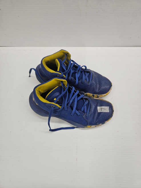 Vist Large View of Product Image Which is Used Under Armour Basketball Shoes M Royal Blue Senior 7