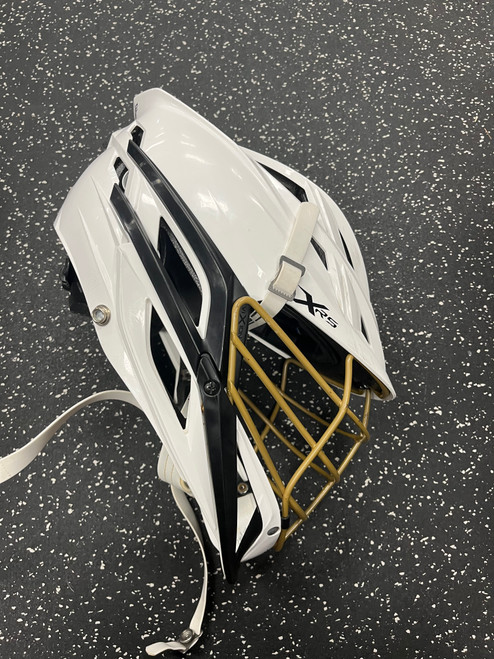 Vist Large View of Product Image Which is Used Cascade XRS Lacrosse Helmet White One Size 11849-S000026984