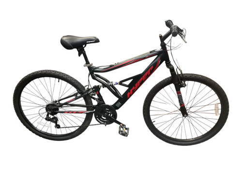 Vist Large View of Product Image Which is Used HYPER SHOCKER 20 Mountain Bike Mens Black 58-61cm - 23-24" - XXL Frame 11768-S000222978
