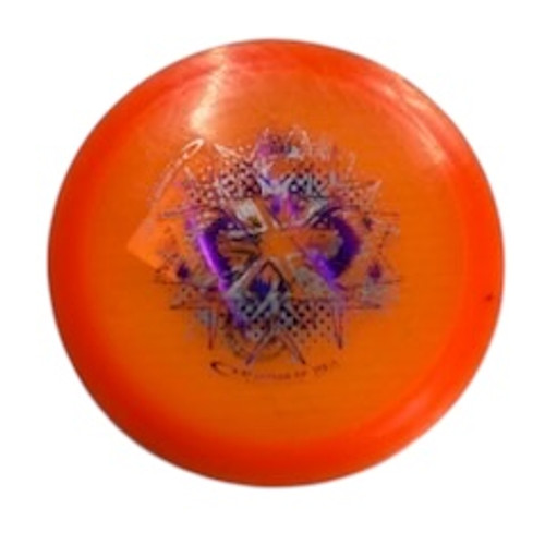 Vist Large View of Product Image Which is Used Latitude 64 FROST LINE Disc Golf Driver Orange 11406-S000104641