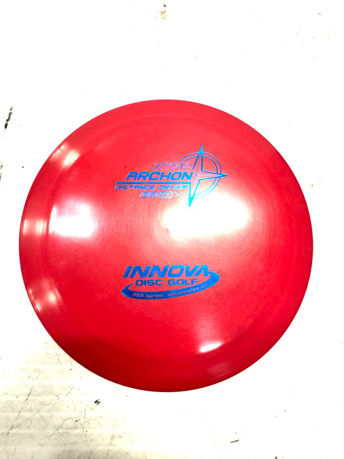 Vist Large View of Product Image Which is Used Innova STAR ARCHON Disc Golf Driver Red 171g 11860-S000290032
