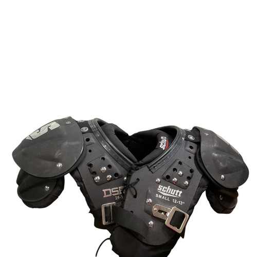 Vist Large View of Product Image Which is Used Schutt DS FLEX SM 12-13 FB Shoulder Pads Black SM 11813-S000323925