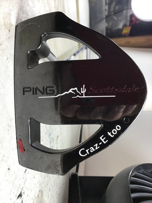 Used Ping SCOTTSDALE CRAZ-E TOO Mens Putter RH 10105-S000280481