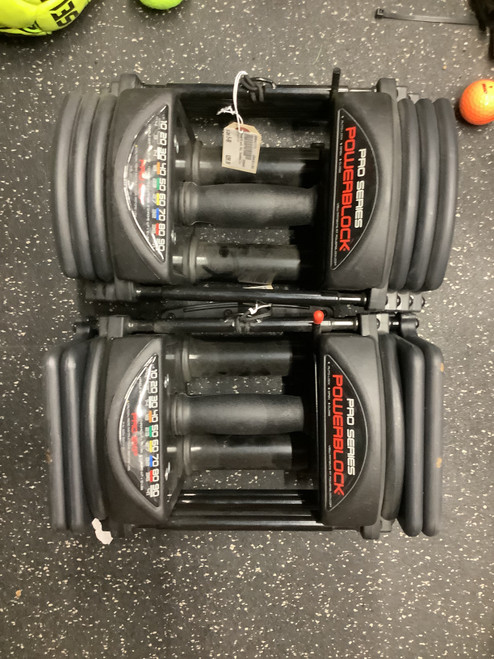 Vist Large View of Product Image Which is Used PowerBlock Adj Dumbbells 5-90 LB 11162-S000427171